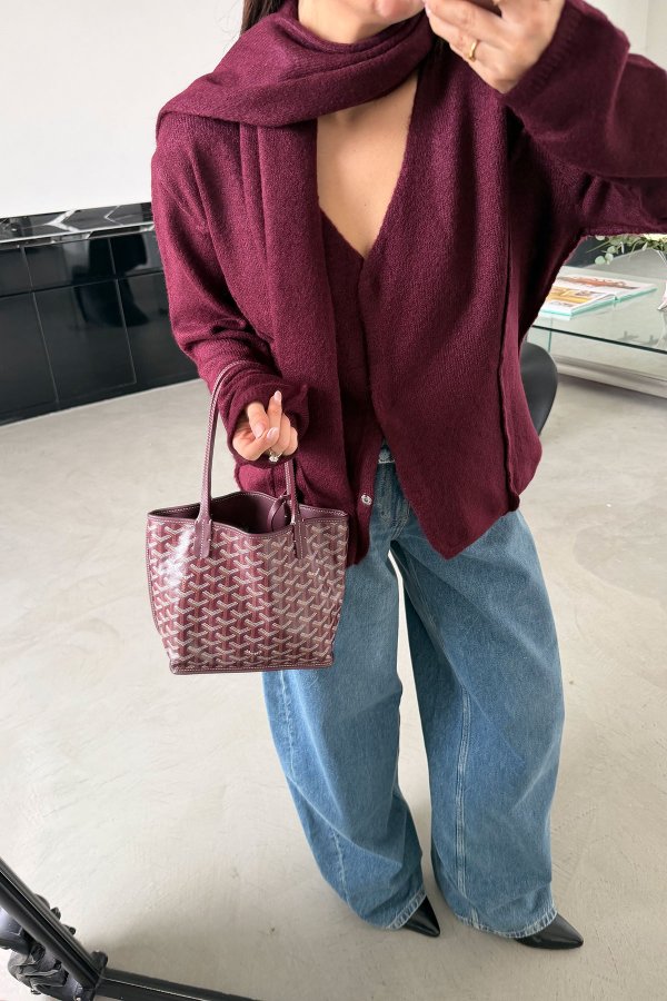 Kendinden Şallı Hırka