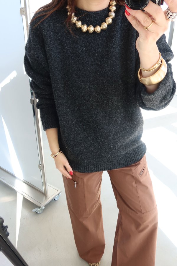 Oversize Basic Yün Kazak