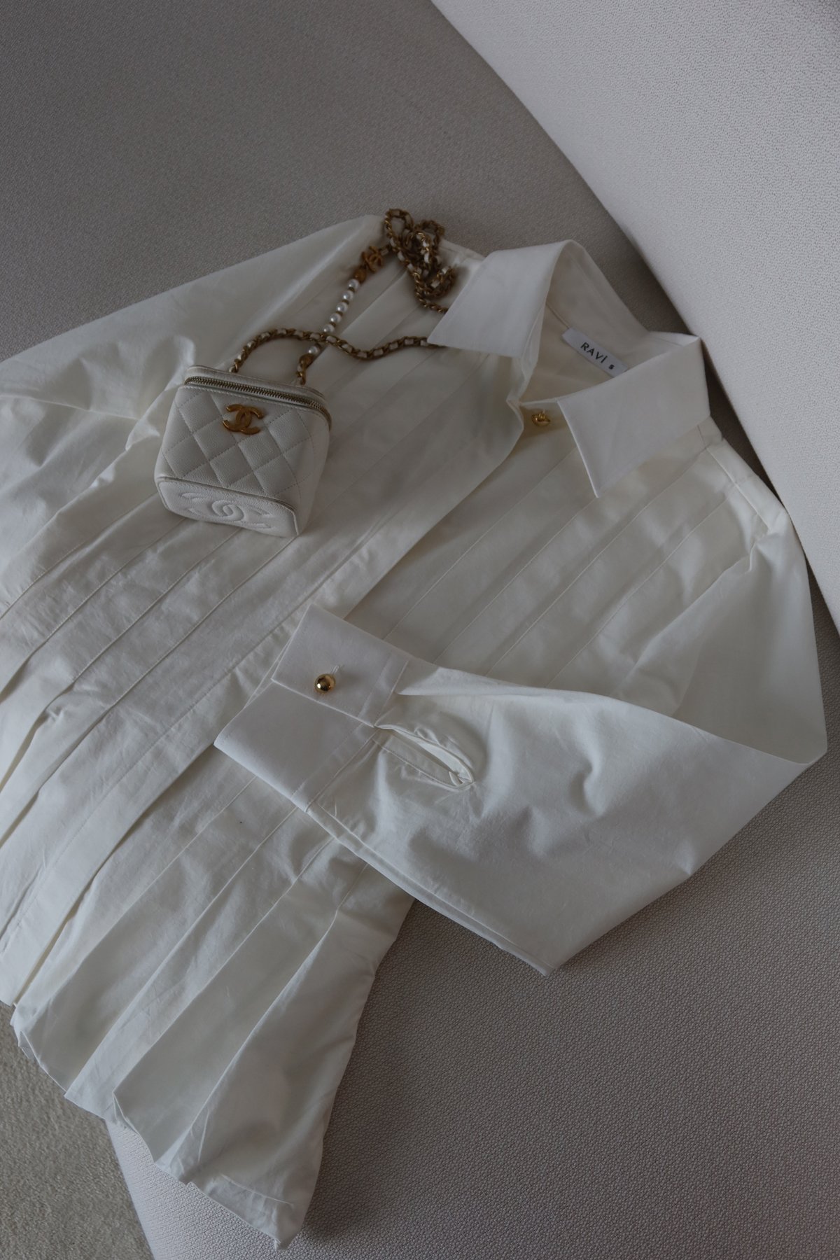 Pileli Tasarım Gömlek