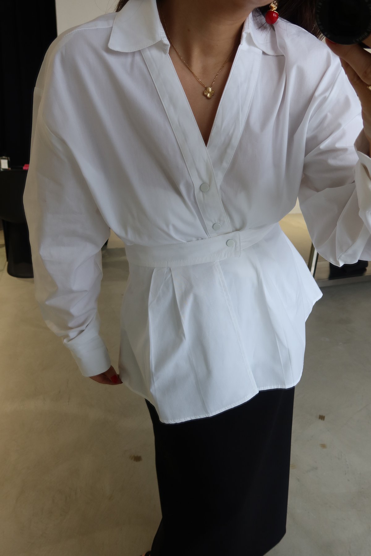 İki Parça Tasarım Gömlek