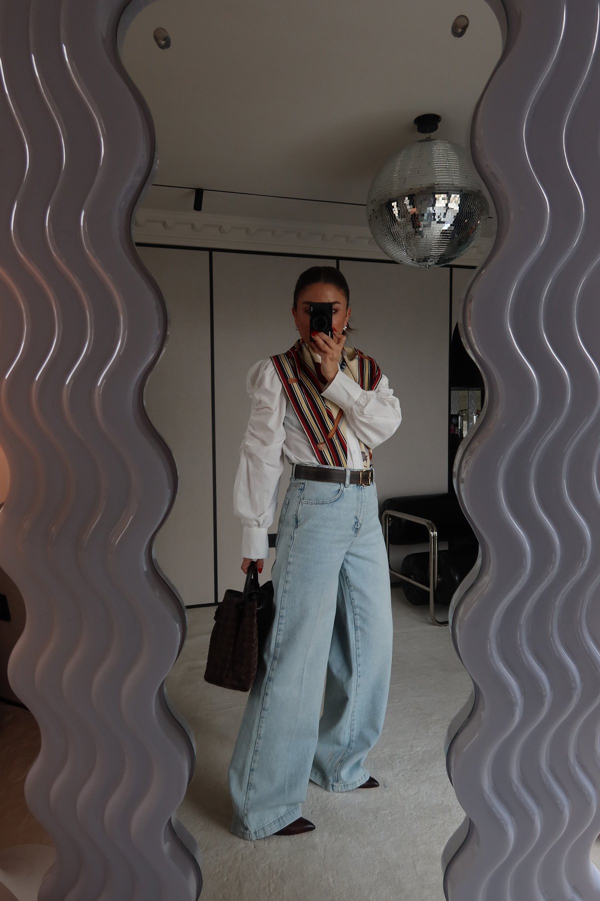 Yüksek Bel Yıkamalı Jean