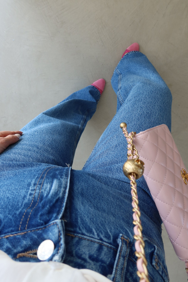 Taşlamalı Straight Fit Jean