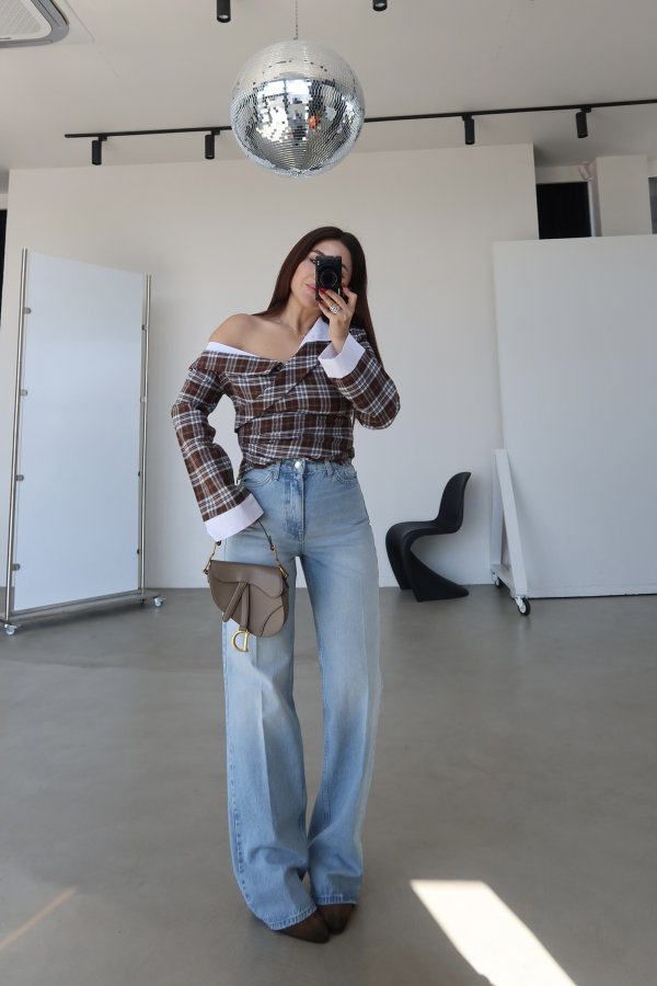 Yıkamalı Straight Fit Jean