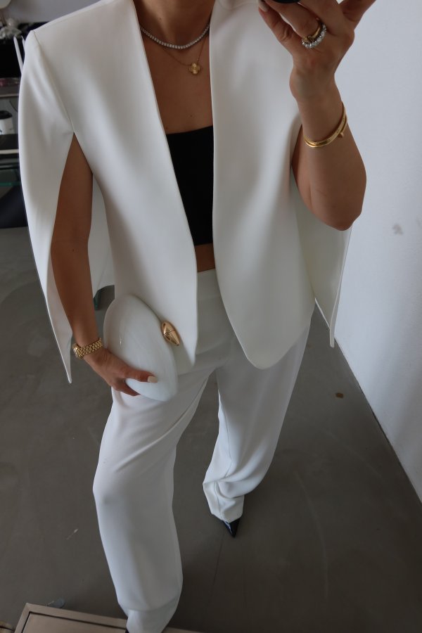 Premium Tasarım Pelerin Ceket