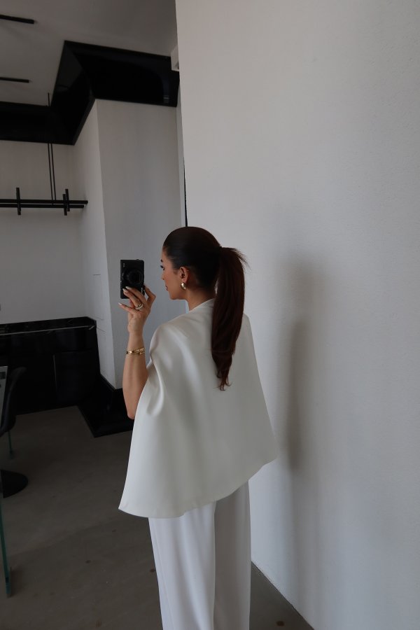 Premium Tasarım Pelerin Ceket