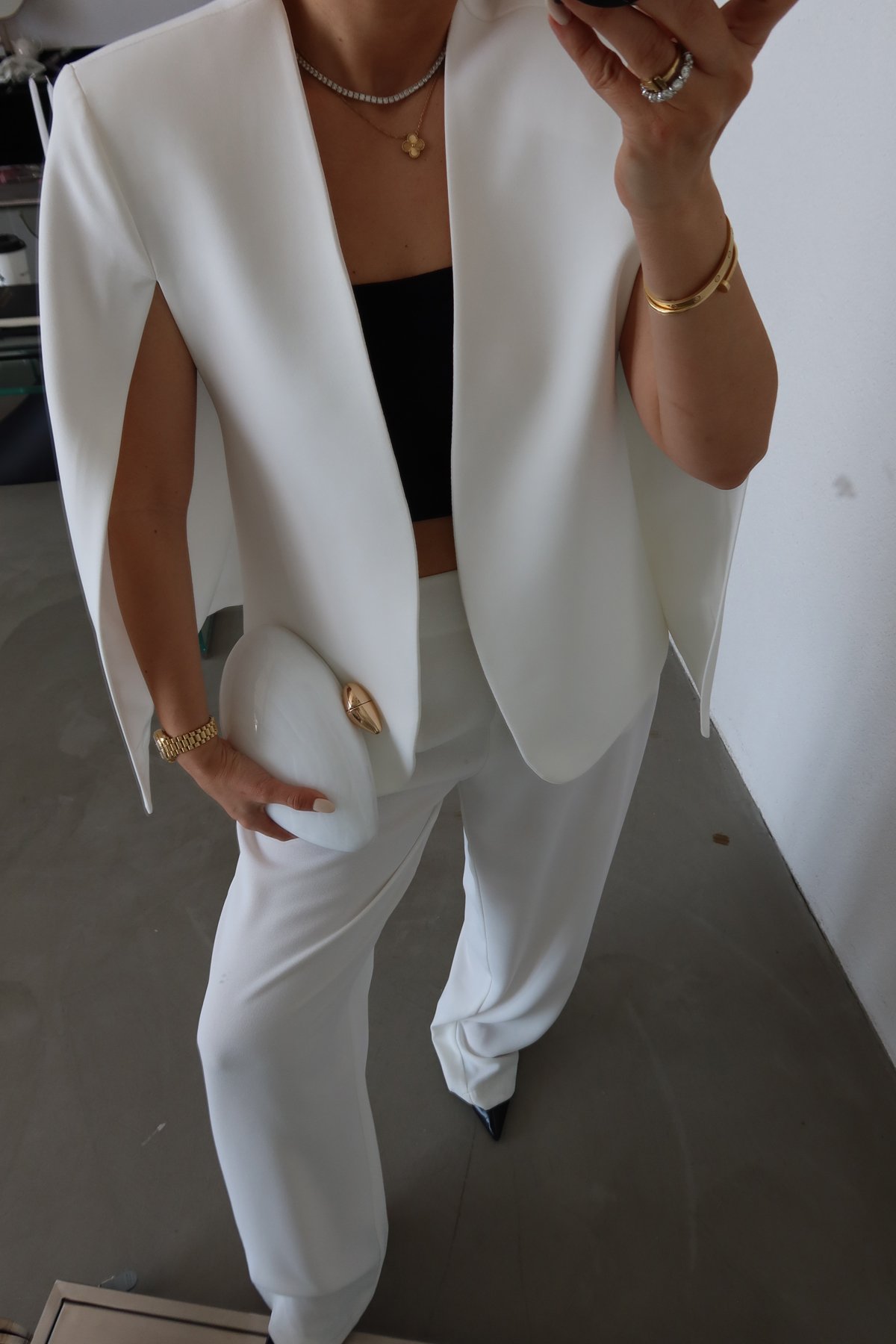 Premium Tasarım Pelerin Ceket