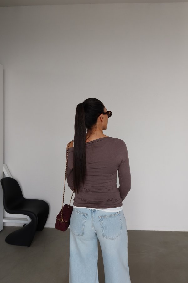 Kayık Yaka Bluz Atlet Takım