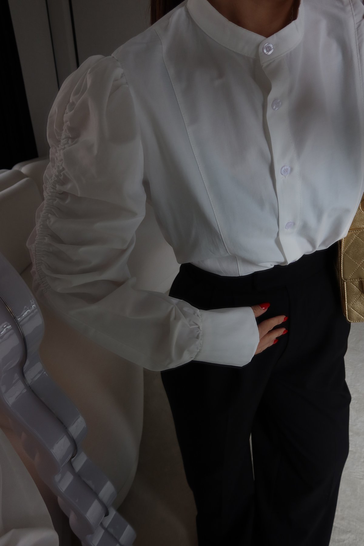 Hakim Yaka Kolları Büzgülü