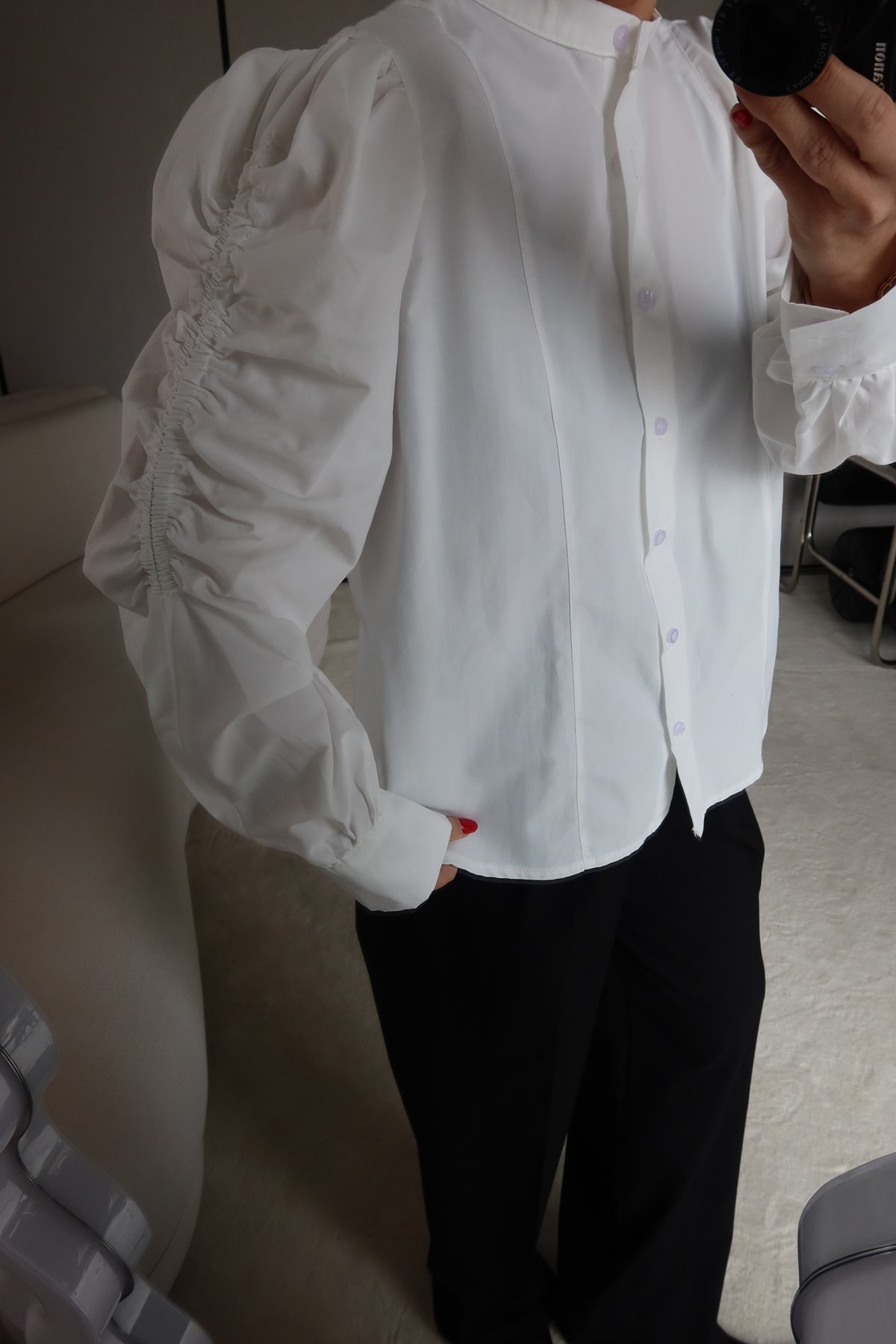 Hakim Yaka Kolları Büzgülü