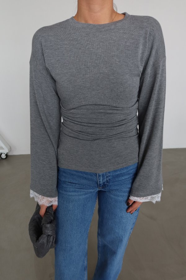 İspanyol Kol Güpürlü Bluz