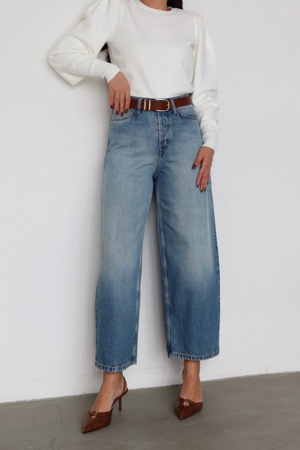 5 Düğmeli Boyfriend Jean