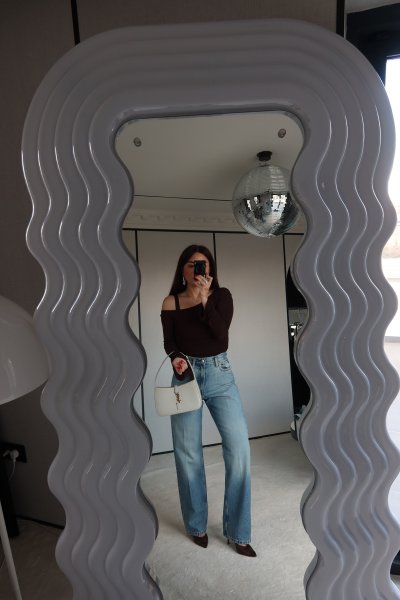 Yıkamalı Düz Kesim Jean