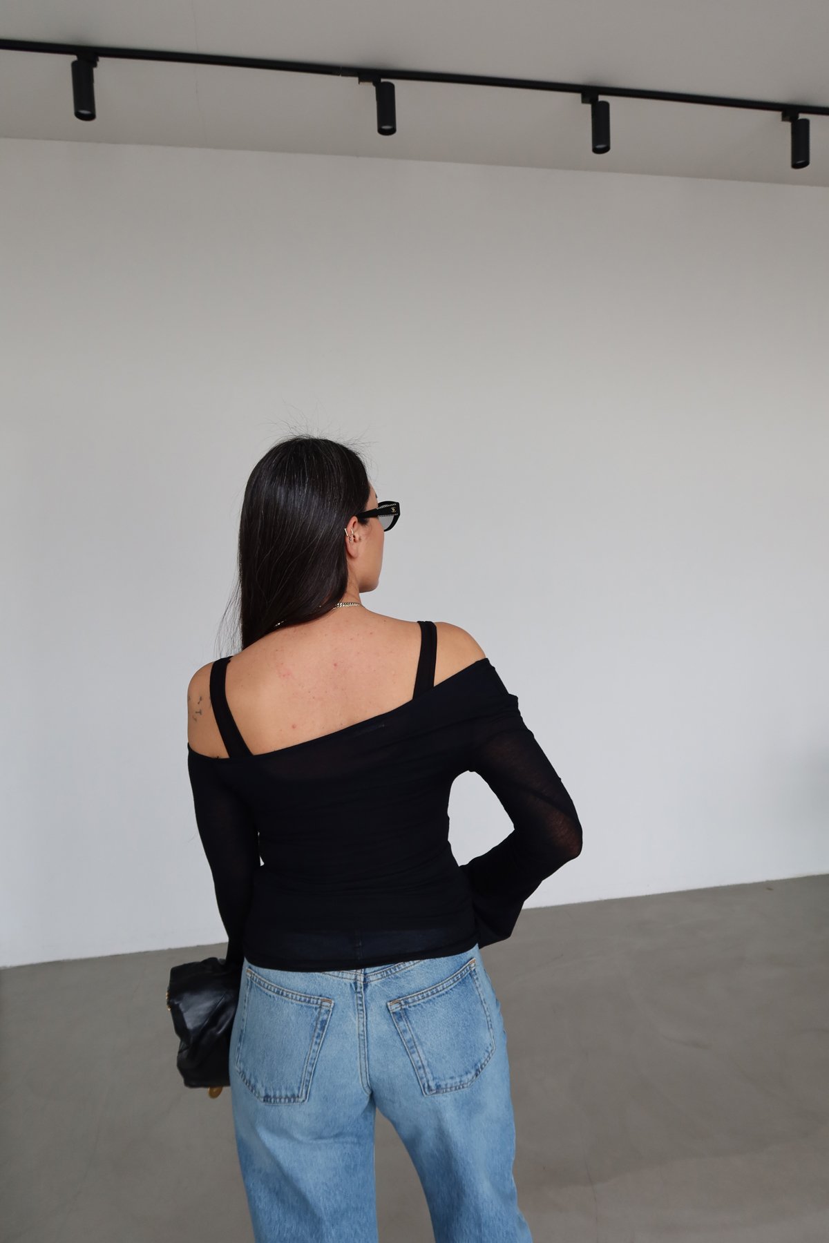 Yumuşak Dokulu Bluz Atlet İkili Takım