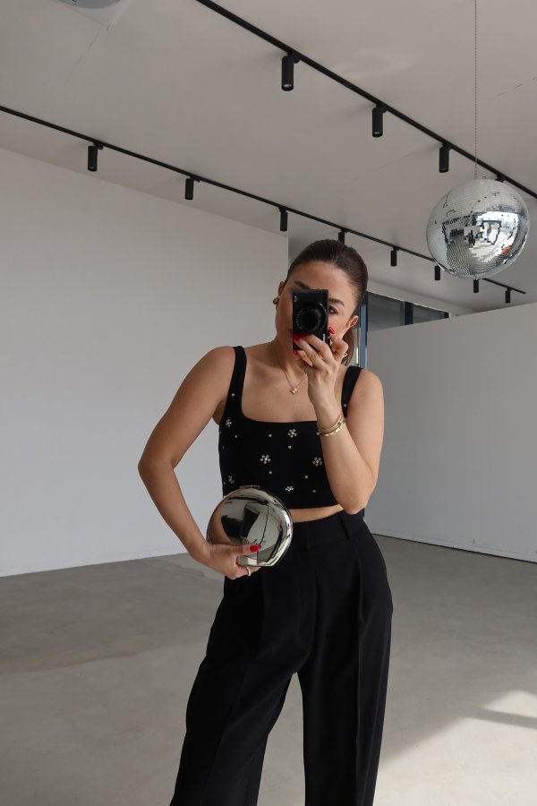 Önü Taşlı Kalın Askılı Büstiyer