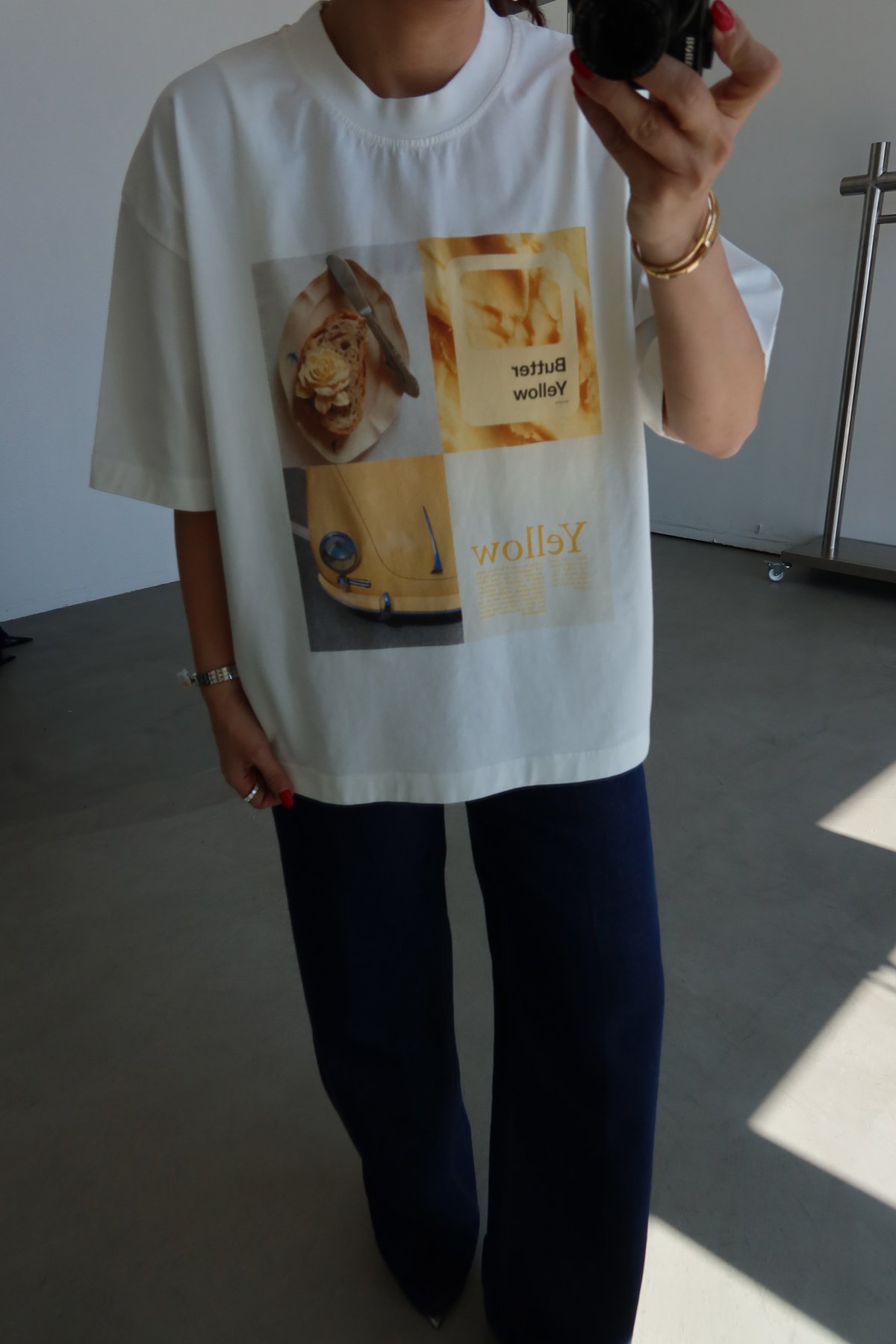 Butter Yellow Baskılı Tişört