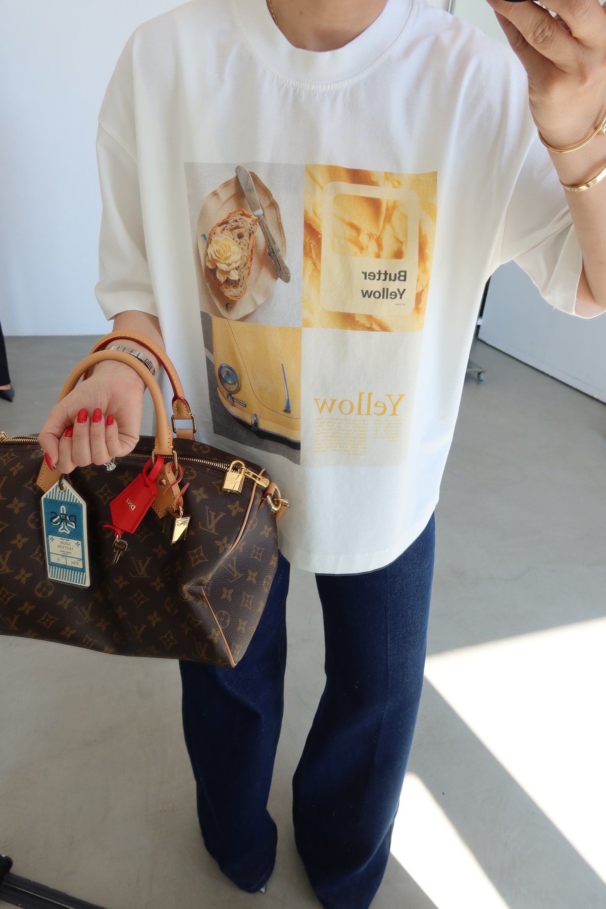 Butter Yellow Baskılı Tişört