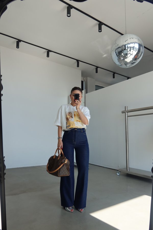 Butter Yellow Baskılı Tişört