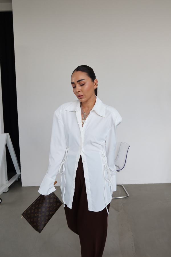 Bağlamalı Vatkalı Gömlek