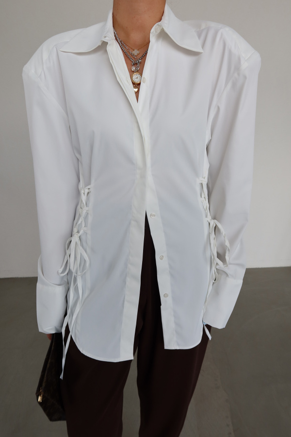 Bağlamalı Vatkalı Gömlek