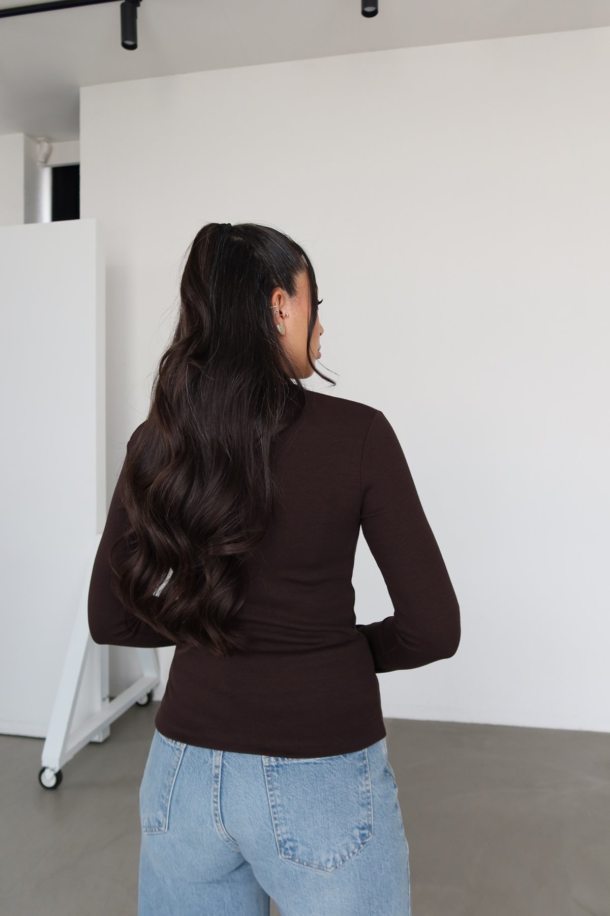 Çıtçıtlı Uzun Kollu Bluz