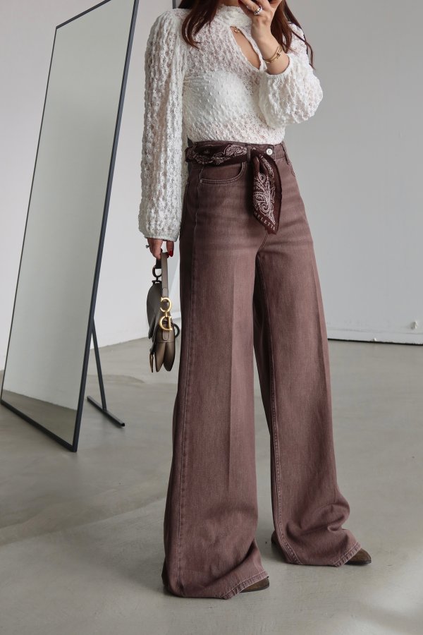 Yüksek Bel Yumuşak Dokulu jean