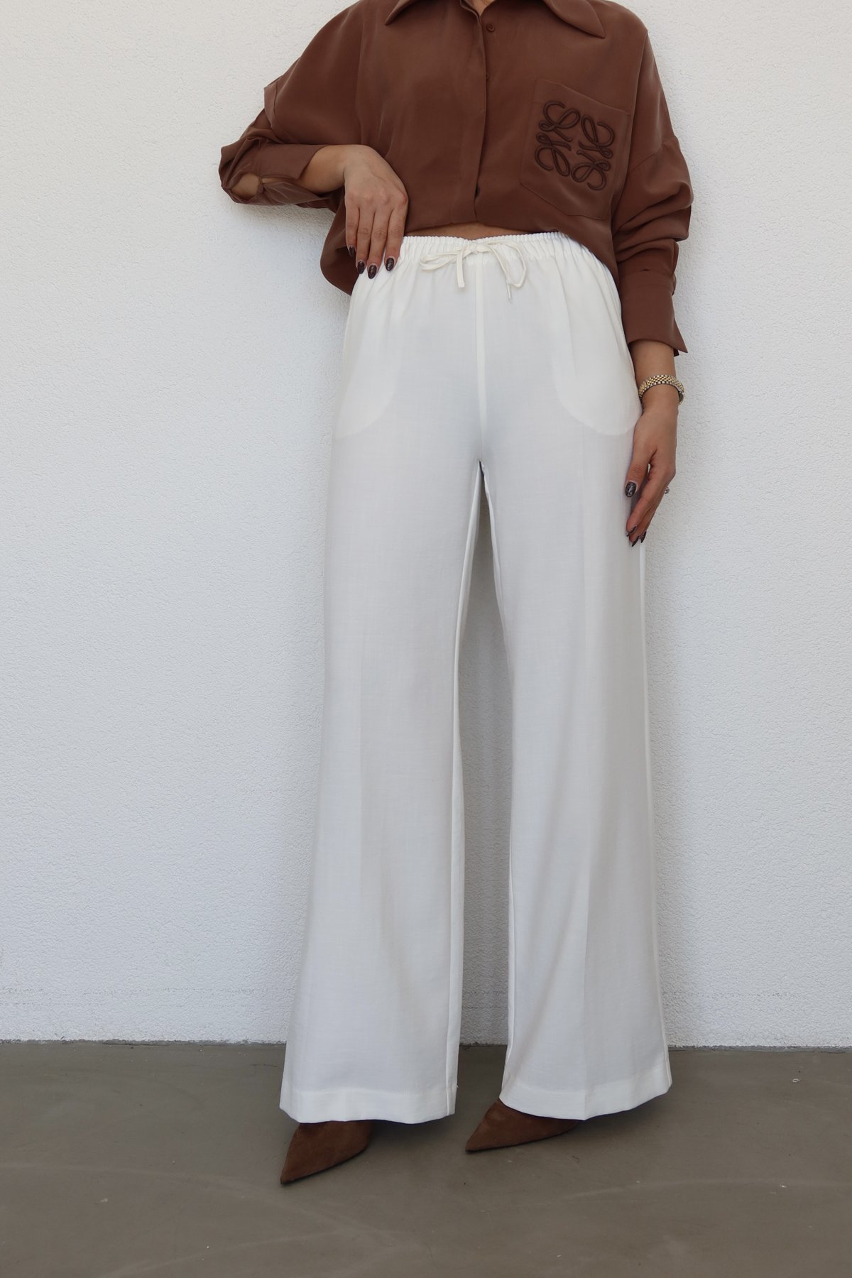 Beli Lastikli Rahat Pantolon