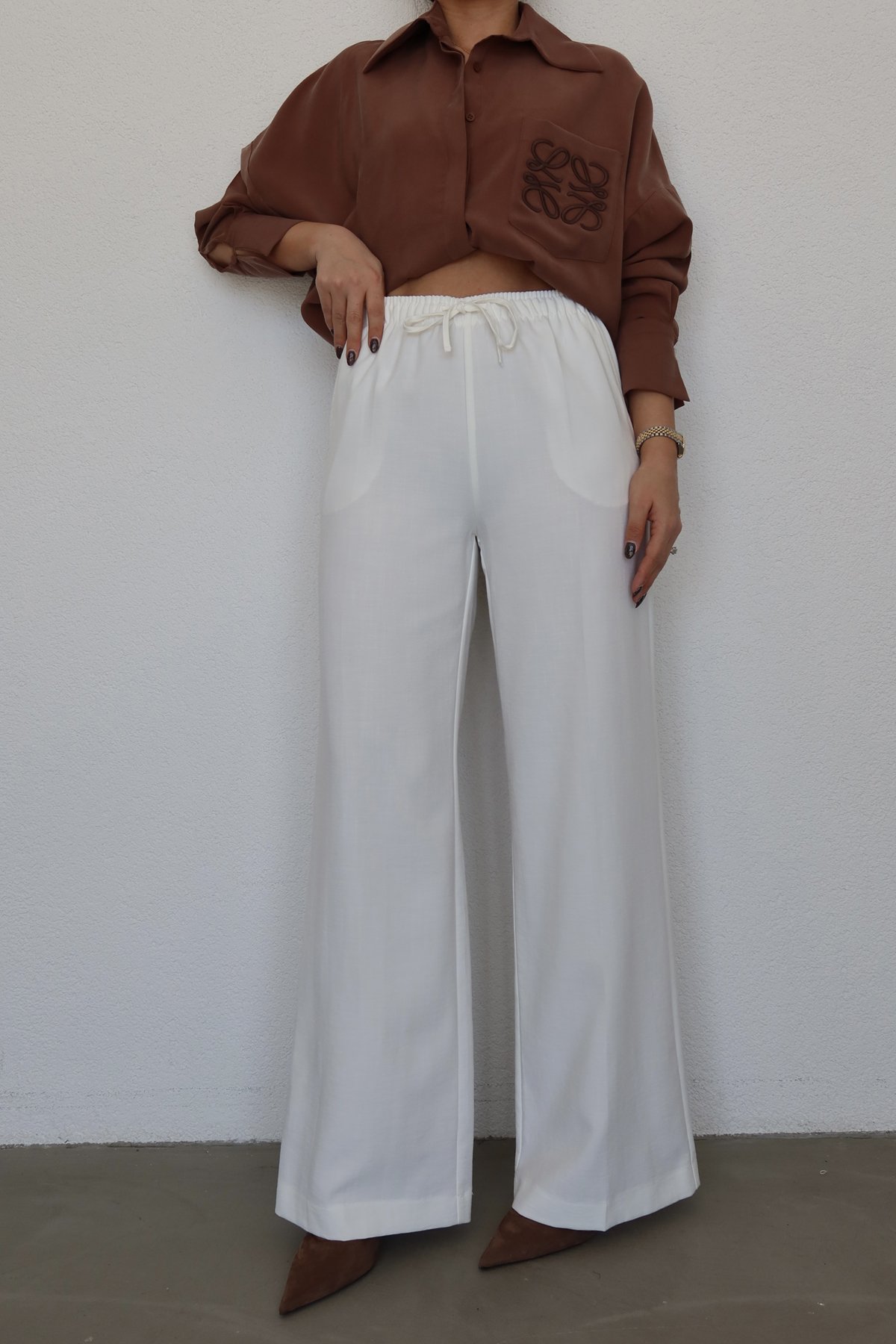 Beli Lastikli Rahat Pantolon