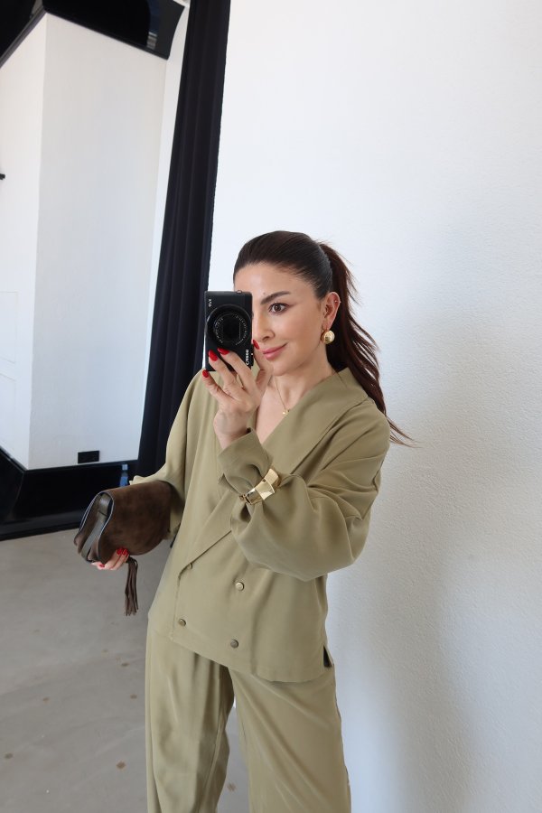 Yumuşak Dokulu Ceket Pantolon Takım