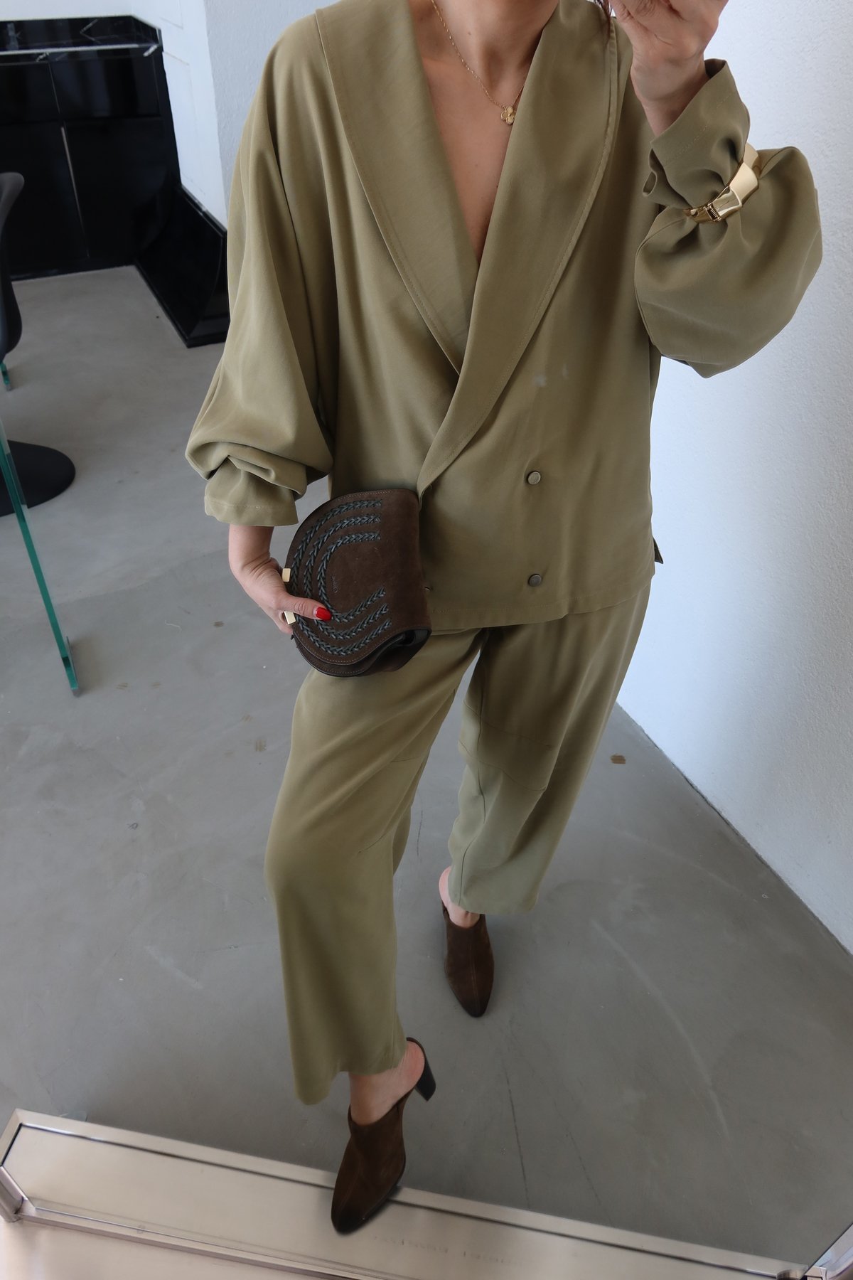 Yumuşak Dokulu Ceket Pantolon Takım