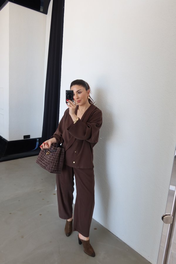 Yumuşak Dokulu Ceket Pantolon Takım