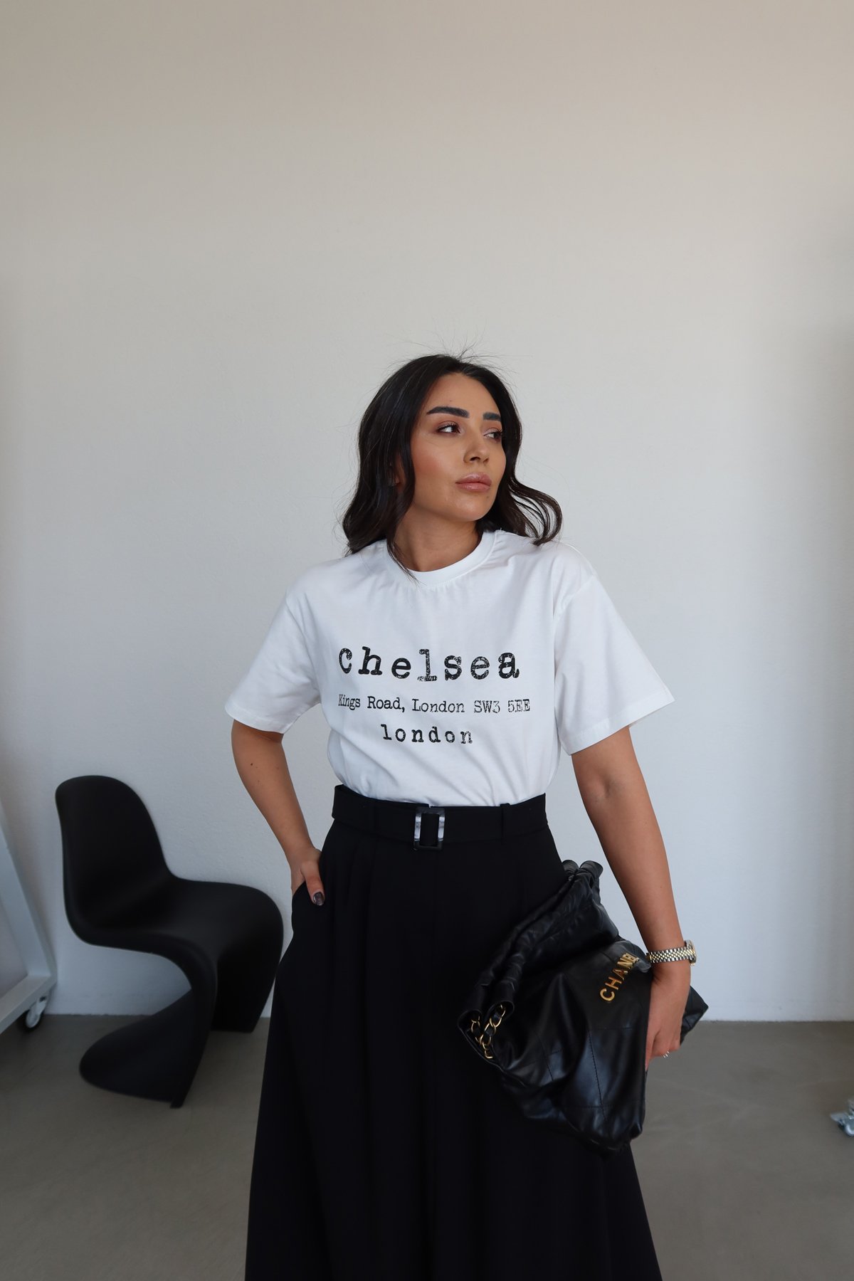 Chelsea Baskılı Tişört