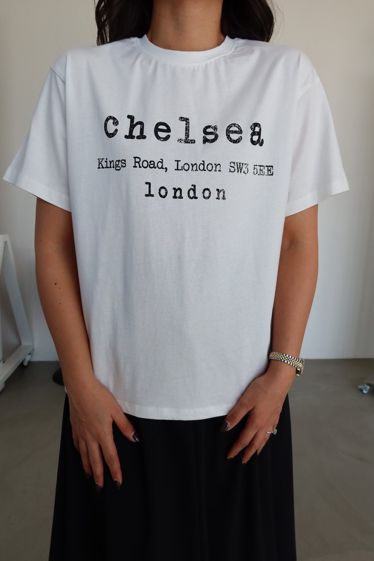 Chelsea Baskılı Tişört