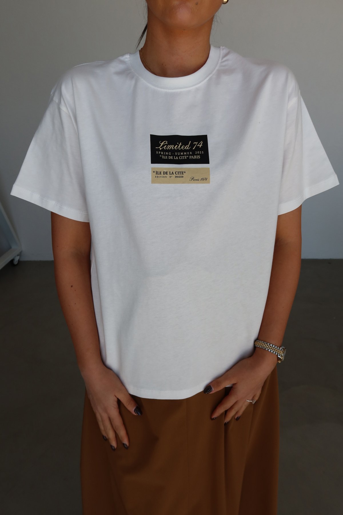 Limited 74 Baskılı Tişört