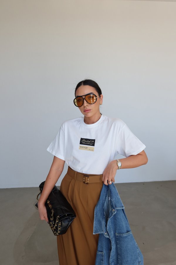 Limited 74 Baskılı Tişört