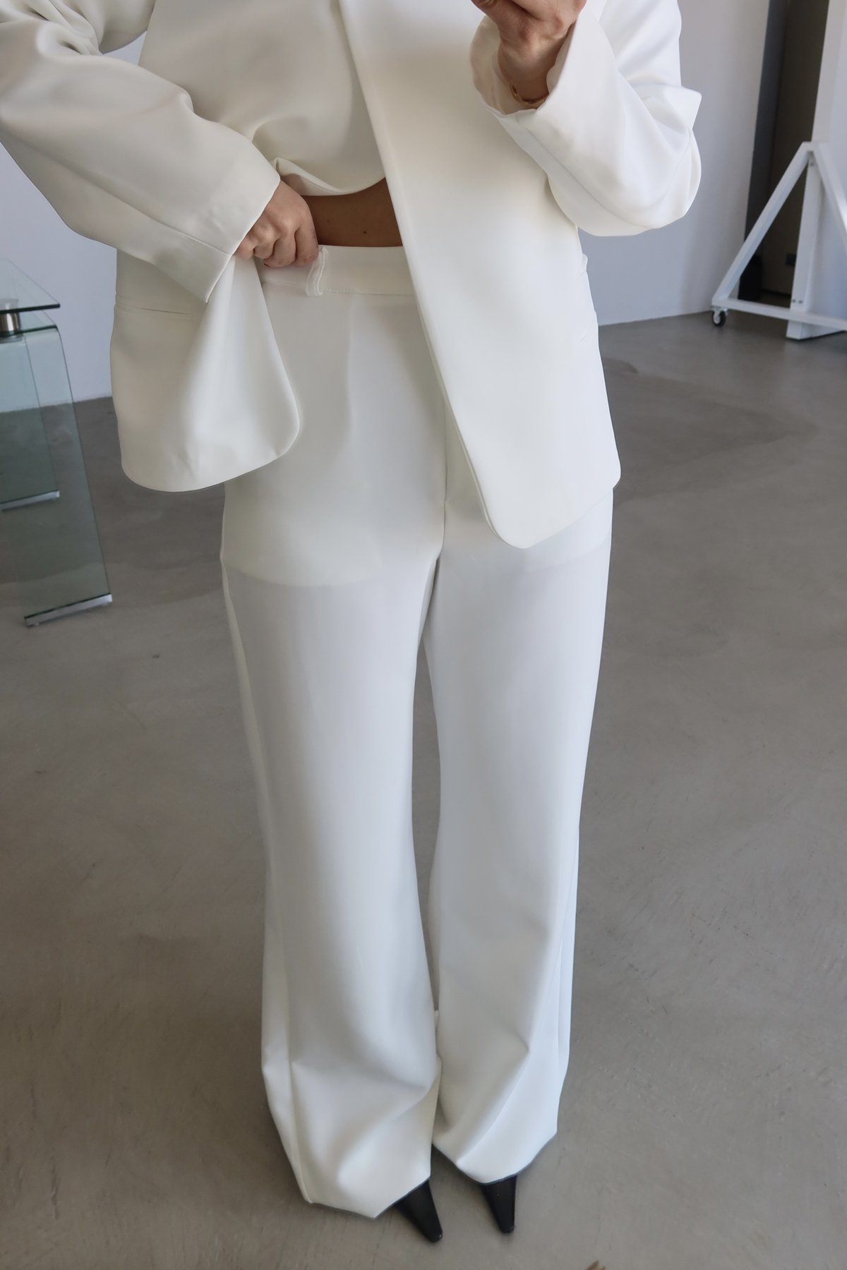 İki Düğmeli Ceket Pantolon Takım