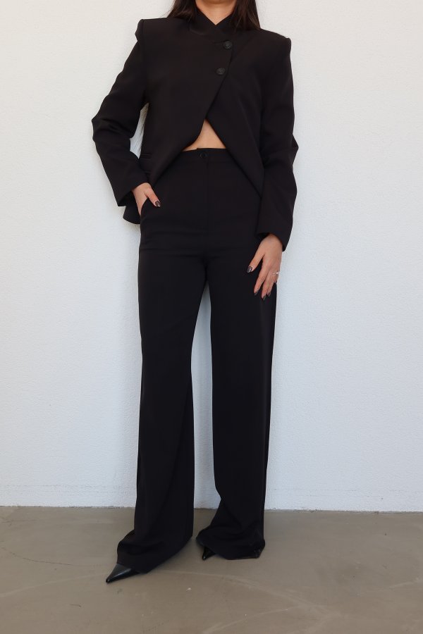 İki Düğmeli Ceket Pantolon Takım