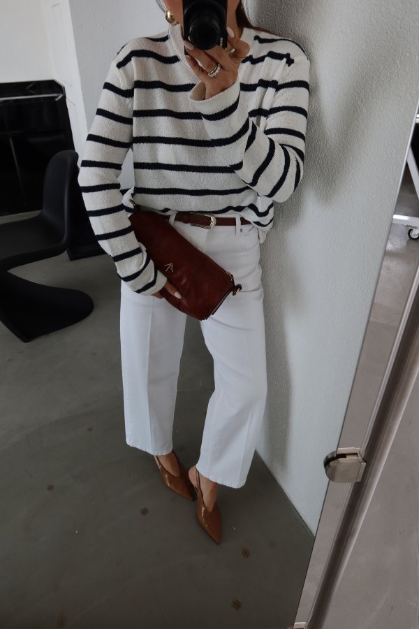 Çizgili Basic Kazak