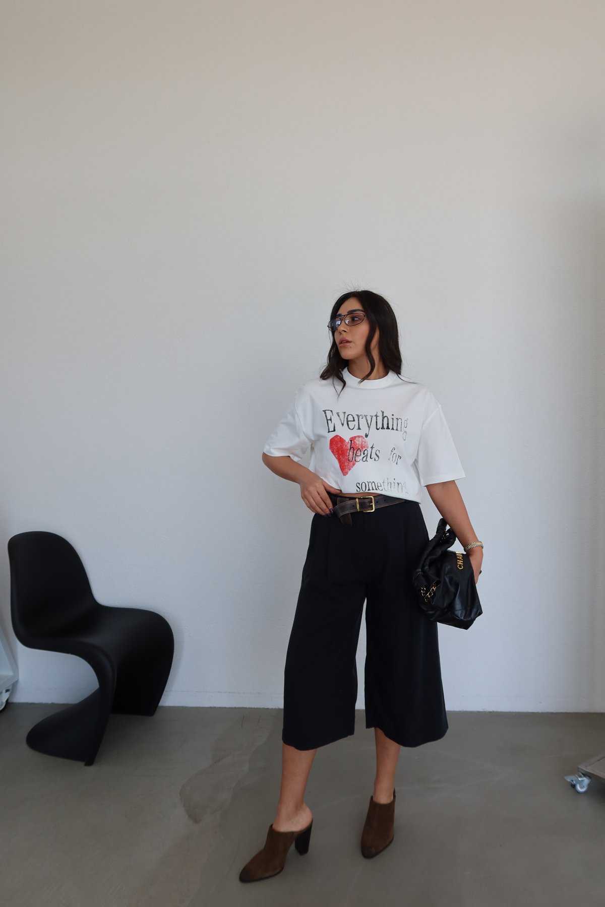 Pileli Bermuda Pantolon