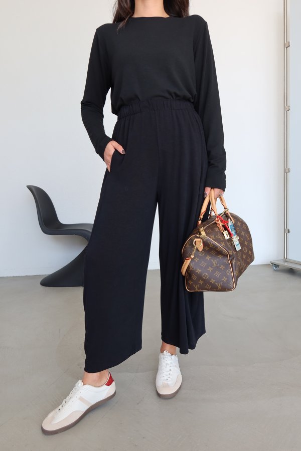 Beli Lastikli Şalvar Pantolon