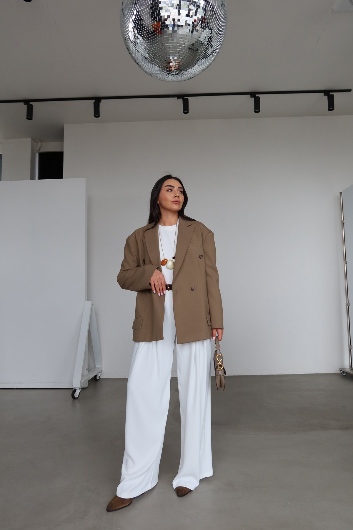 Geniş Kalıp Palazzo Pantolon