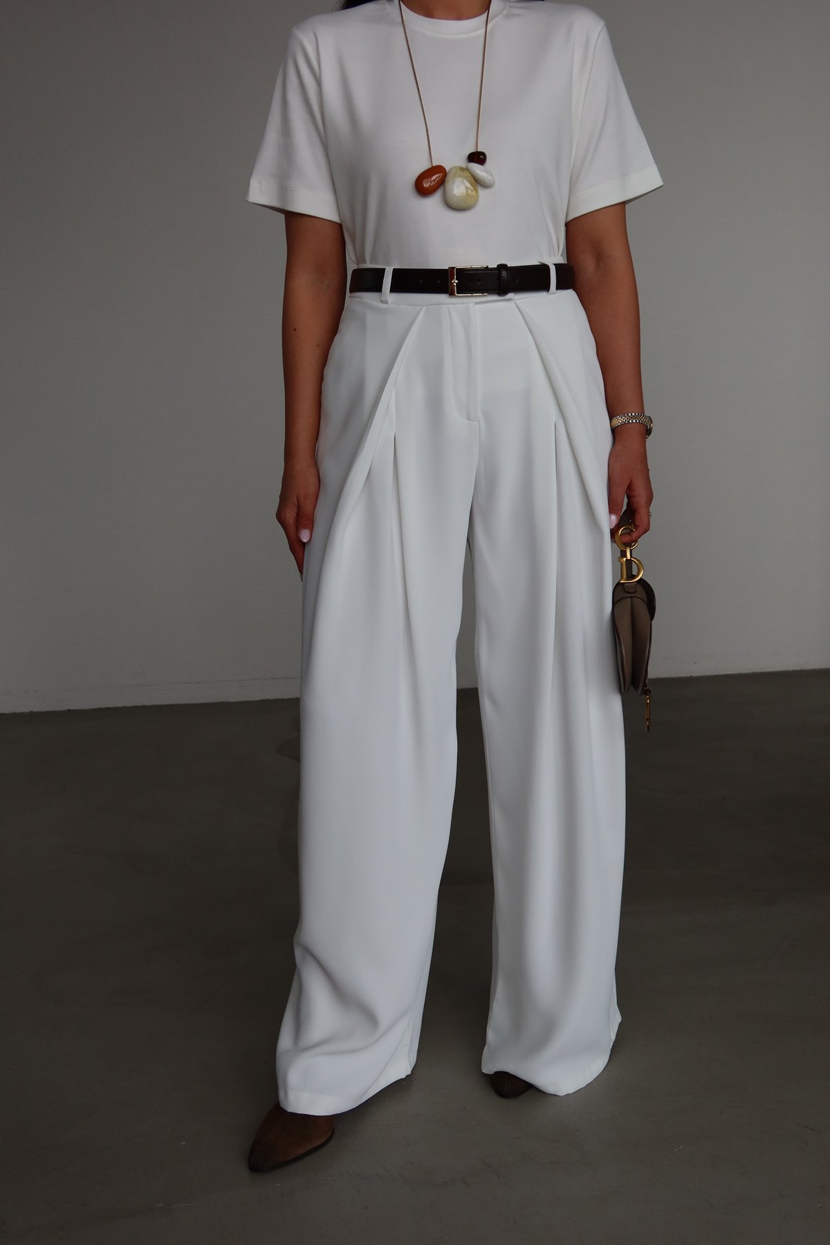 Geniş Kalıp Palazzo Pantolon