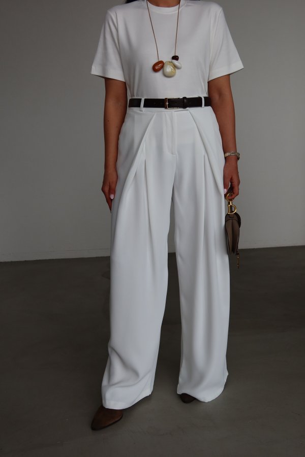 Geniş Kalıp Palazzo Pantolon