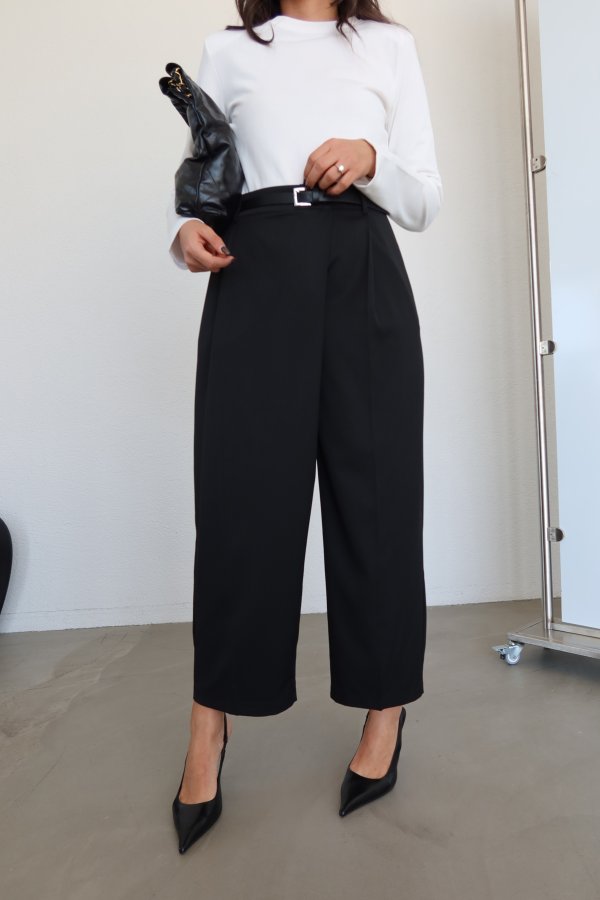 Pileli Havuç Pantolon