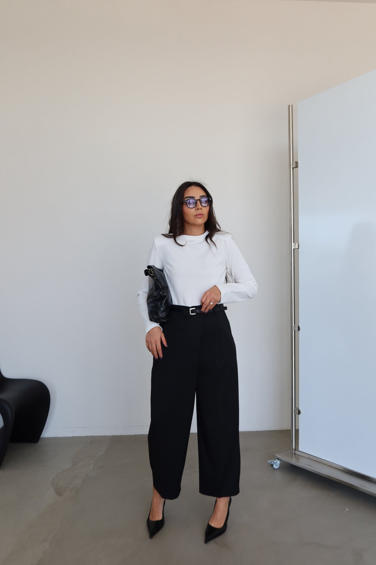 Pileli Havuç Pantolon