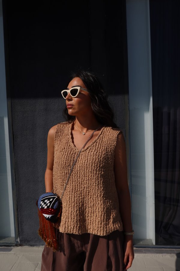 Oversize Triko Süveter