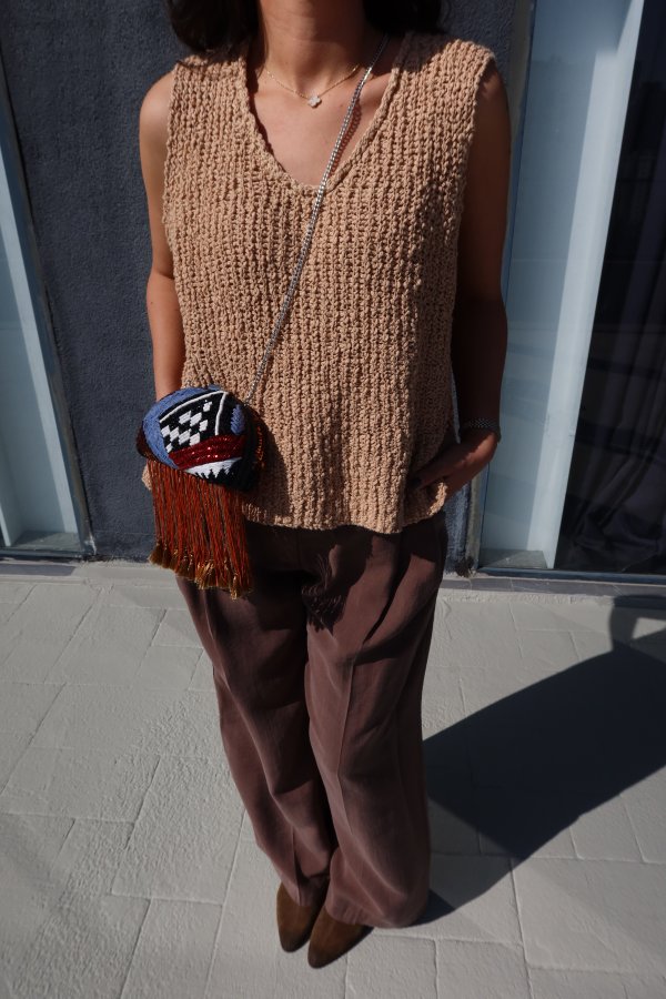 Oversize Triko Süveter