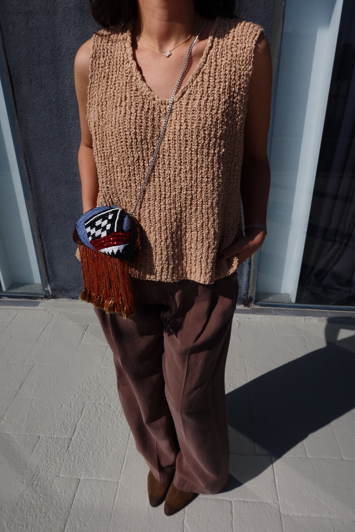 Oversize Triko Süveter