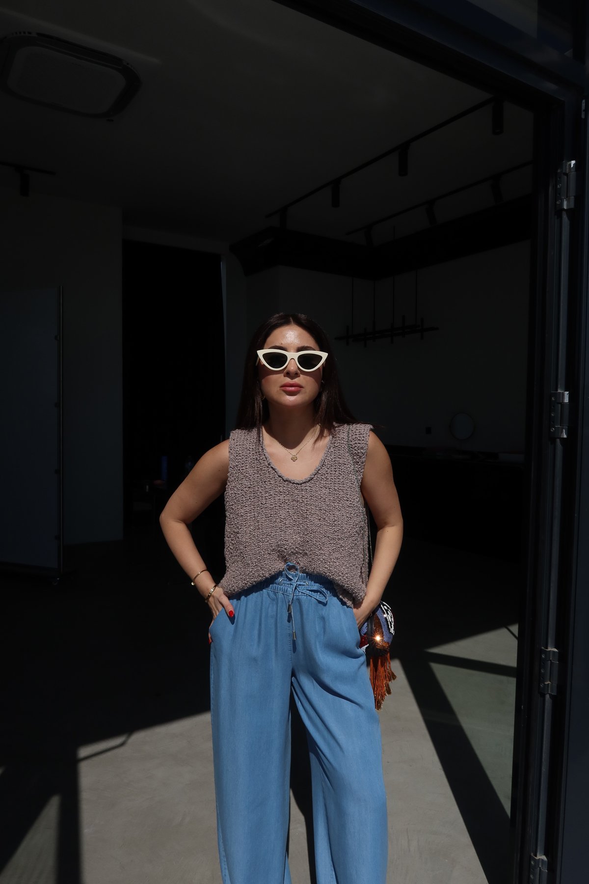 Oversize Triko Süveter