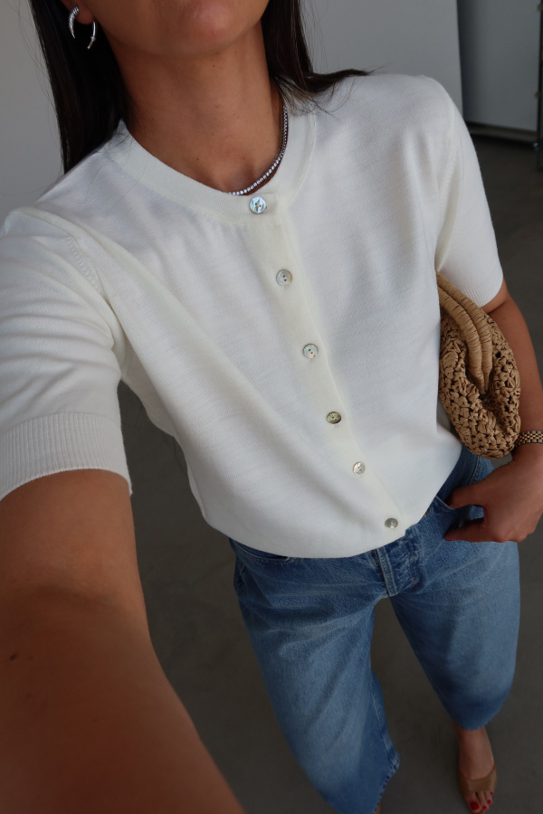 Kısa Kol Basic Hırka