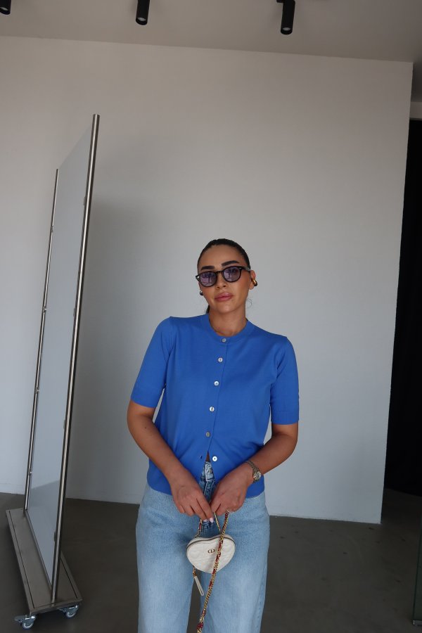 Kısa Kol Basic Hırka